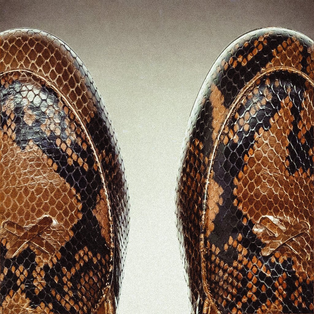 Men's Brown Snakeskin Milano Loafer Men's Footwear by Del Toro Shoes – Don't Panic Shoes