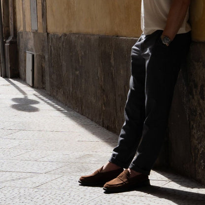 Men's Brown Suede Lug Centesimo Men's Footwear by Del Toro Shoes – Don't Panic Shoes