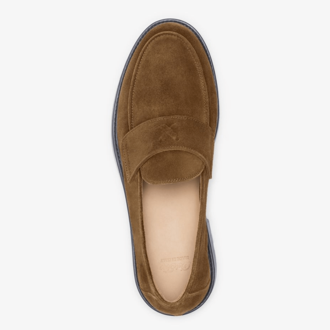 Men's Brown Suede Lug Centesimo Men's Footwear by Del Toro Shoes – Don't Panic Shoes