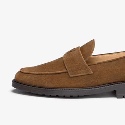 Men's Brown Suede Lug Centesimo Men's Footwear by Del Toro Shoes – Don't Panic Shoes