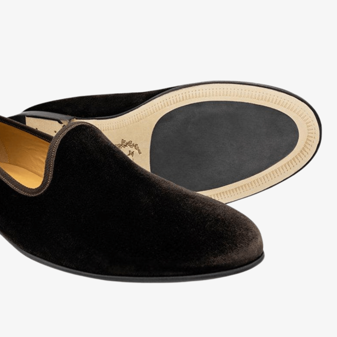Men's Brown Velvet Slipper Ii Men's Footwear by Del Toro Shoes – Don't Panic Shoes