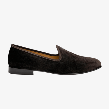 Men's Brown Velvet Slipper Ii Men's Footwear by Del Toro Shoes – Don't Panic Shoes