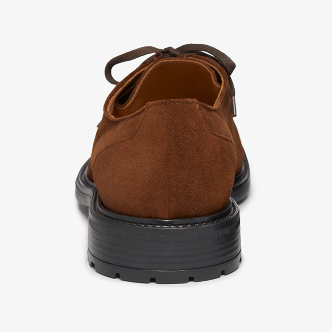 Men's Chestnut Suede Tuscan Moc Boot Men's Footwear by Del Toro Shoes – Don't Panic Shoes
