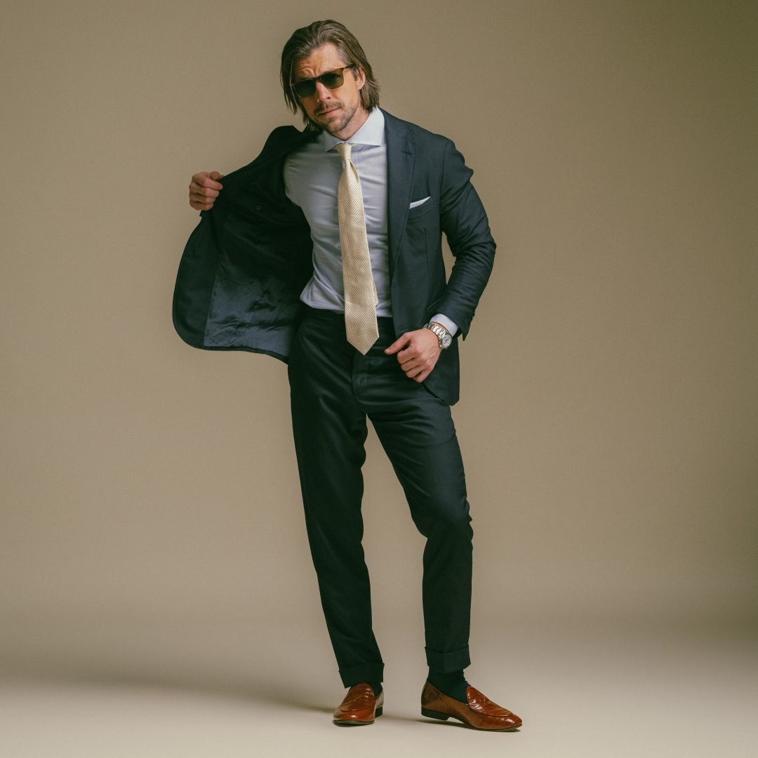 Men's Cognac Full Croc Milano Loafer Men's Footwear by Del Toro Shoes – Don't Panic Shoes