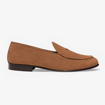 Men's Cognac Suede Milano Loafer Men's Footwear by Del Toro Shoes – Don't Panic Shoes