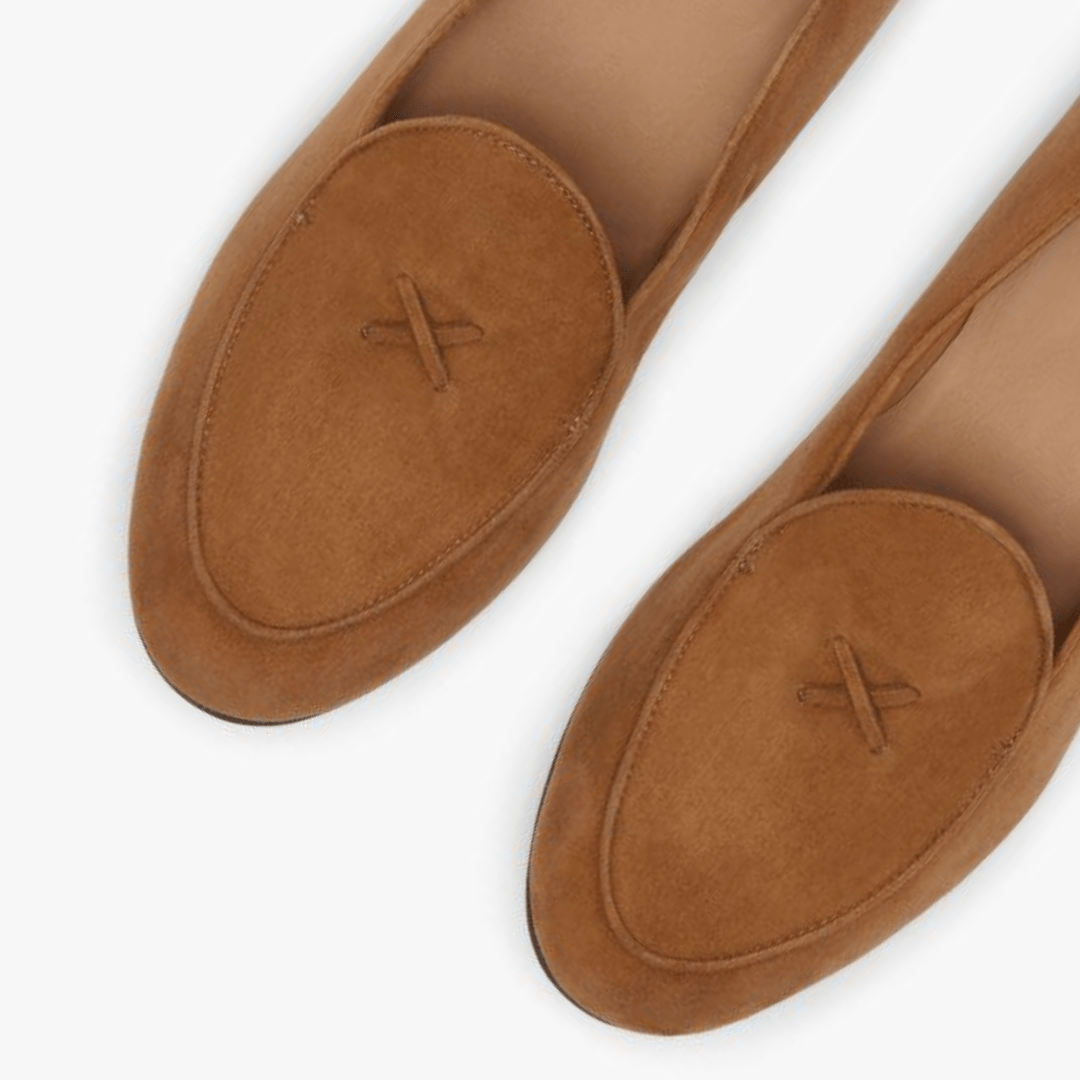 Men's Cognac Suede Milano Loafer Men's Footwear by Del Toro Shoes – Don't Panic Shoes
