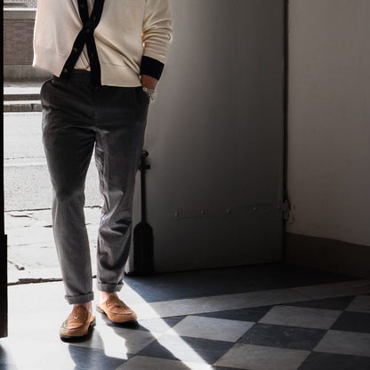 Men's Cognac Suede Milano Mule Men's Footwear by Del Toro Shoes – Don't Panic Shoes