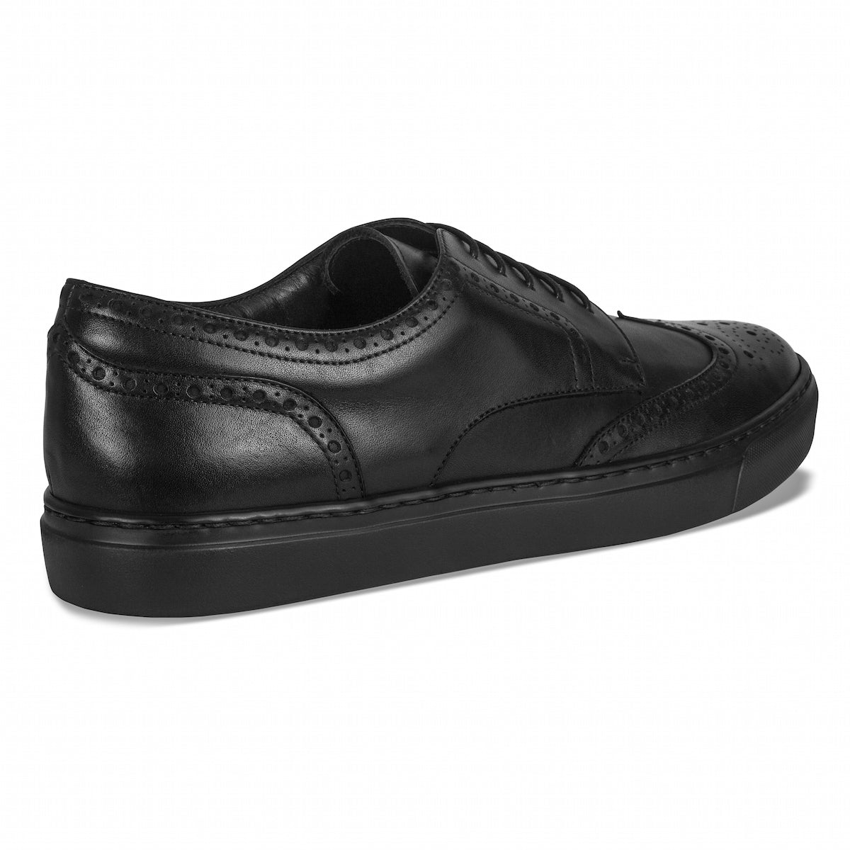 Men's Don Giovanni Wingtips - Black Men's Sneakers by Mocalmo – Don't Panic Shoes