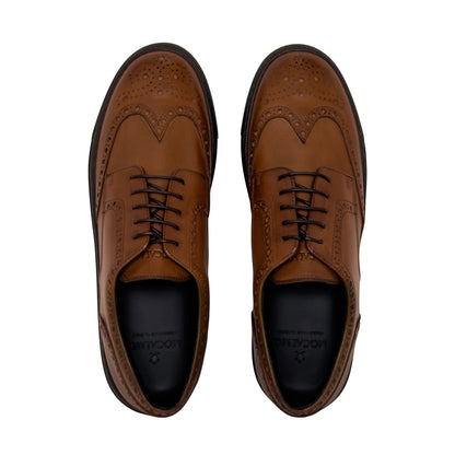 Men's Don Giovanni Wingtips - Cognac Men's Sneakers by Mocalmo – Don't Panic Shoes