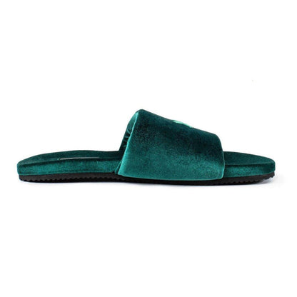 Men's Emerald Velvet House Slide Men's Footwear by Del Toro Shoes – Don't Panic Shoes