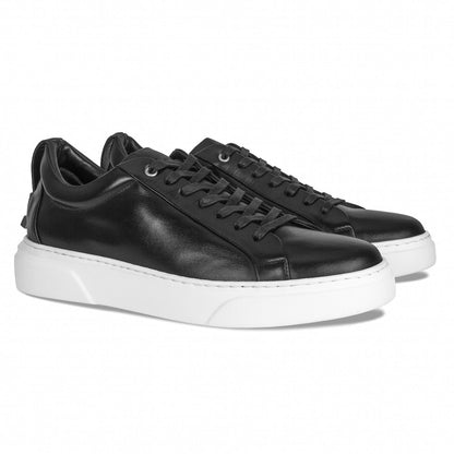 Men's Figaro - Black Men's Sneakers by Mocalmo – Don't Panic Shoes