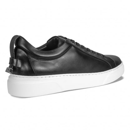 Men's Figaro - Black Men's Sneakers by Mocalmo – Don't Panic Shoes