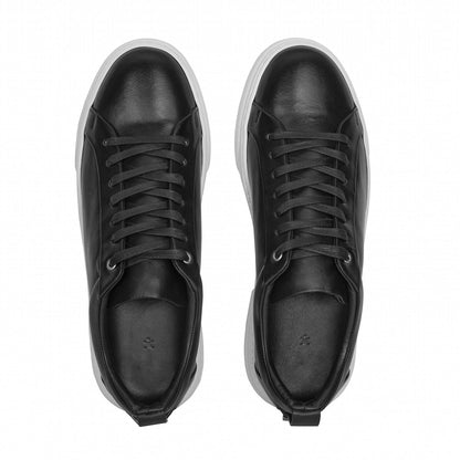 Men's Figaro - Black Men's Sneakers by Mocalmo – Don't Panic Shoes