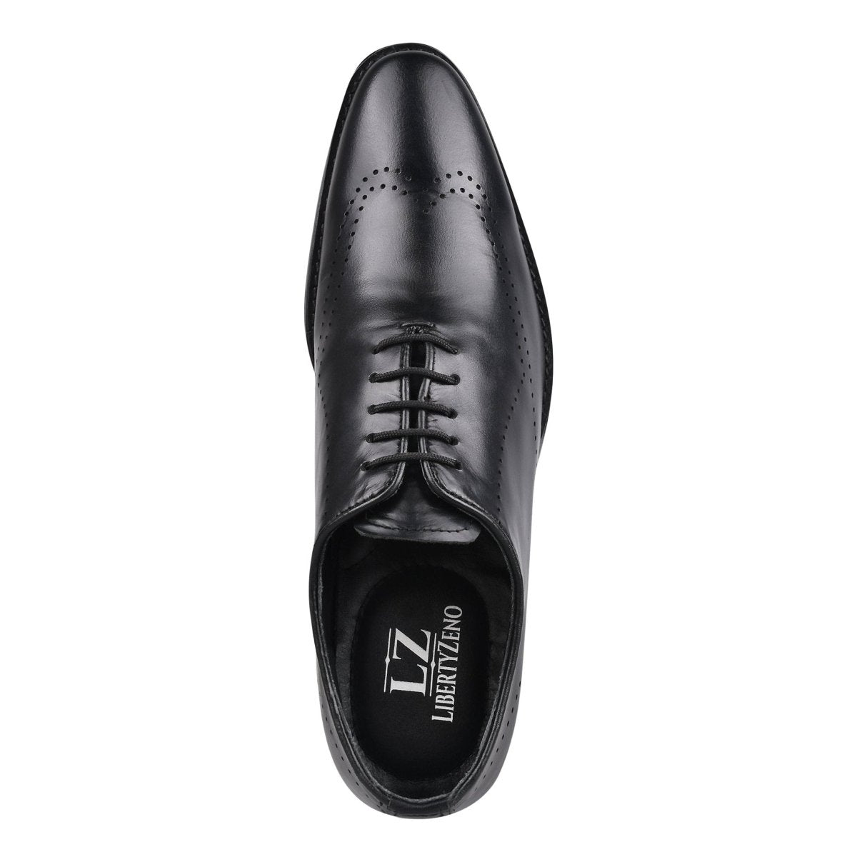 Mens Genuine Leather Wingtip Formal Business Dress Shoe Shoes by Libertyzeno – Don't Panic Shoes