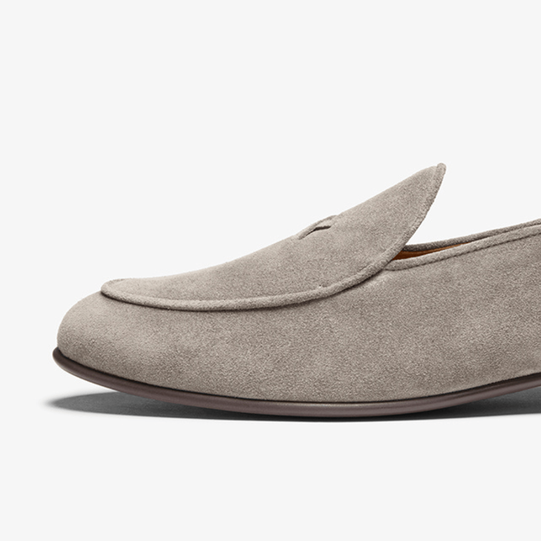 Men's Grigio Suede Milano Loafer Men's Footwear by Del Toro Shoes – Don't Panic Shoes