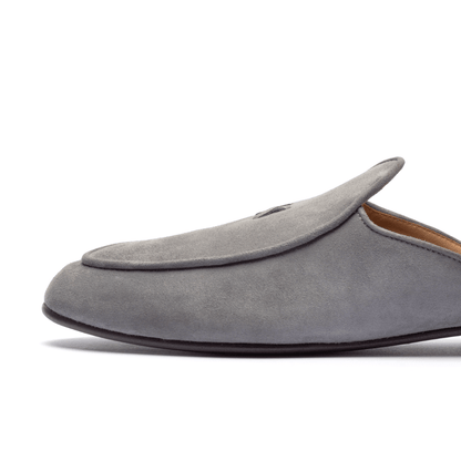 Men's Grigio Suede Milano Mule Men's Footwear by Del Toro Shoes – Don't Panic Shoes