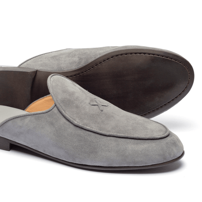 Men's Grigio Suede Milano Mule Men's Footwear by Del Toro Shoes – Don't Panic Shoes