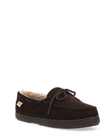Men's Moc Slipper - Chocolate Slippers by Western Chief Men's – Don't Panic Shoes