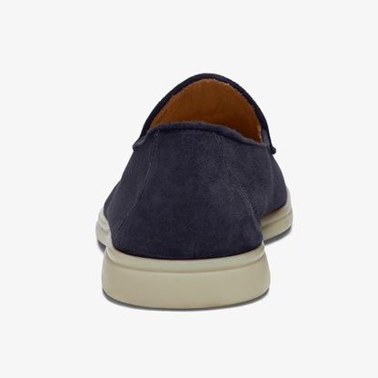 Men's Navy Suede Viaggio Loafer Men's Footwear by Del Toro Shoes – Don't Panic Shoes
