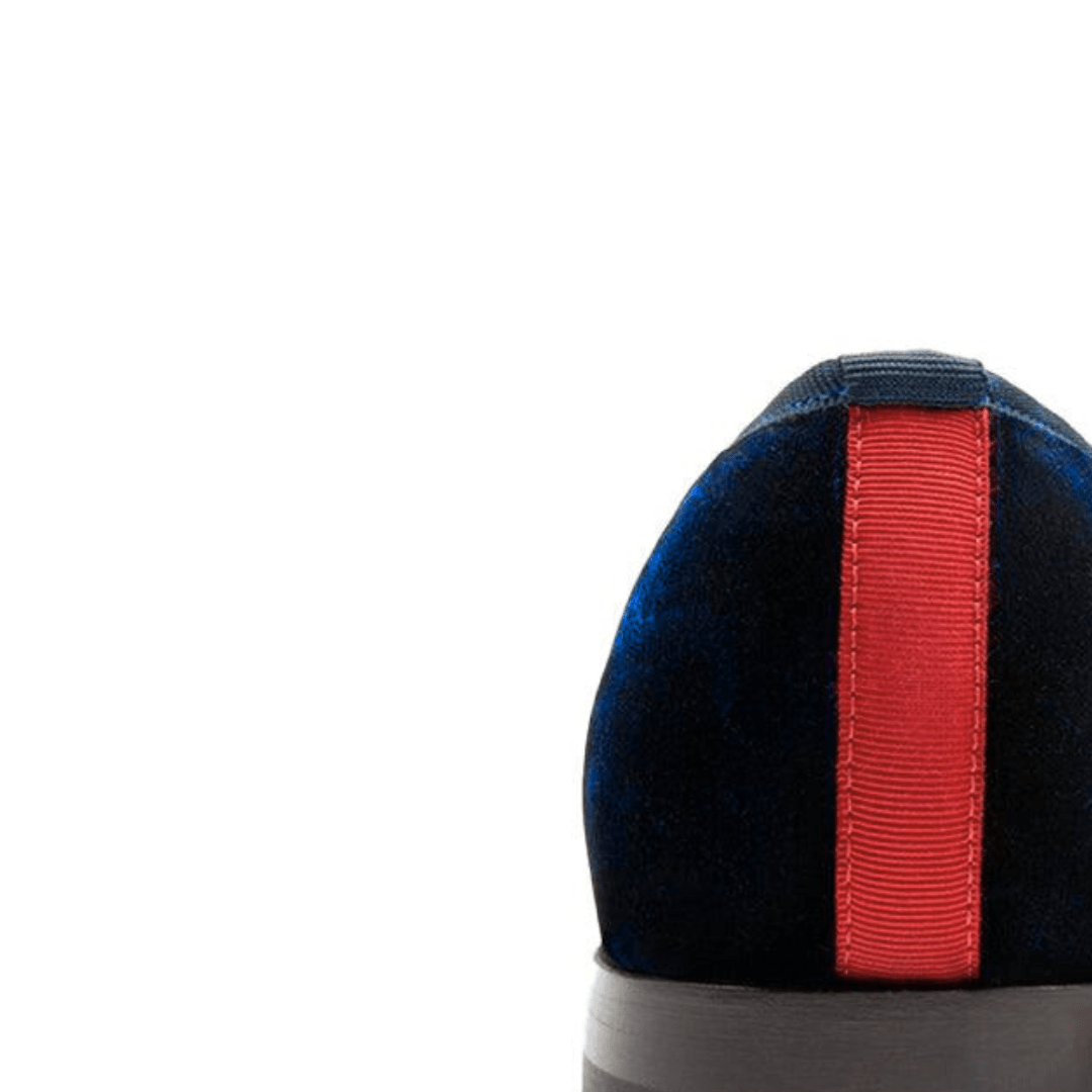 Men's Navy Velvet Slipper Ii Men's Footwear by Del Toro Shoes – Don't Panic Shoes