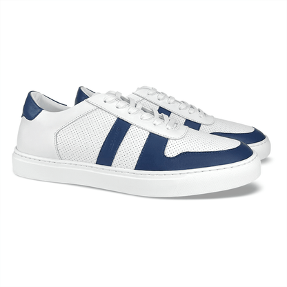 Men's Otello - Blue Men's Sneakers by Mocalmo – Don't Panic Shoes