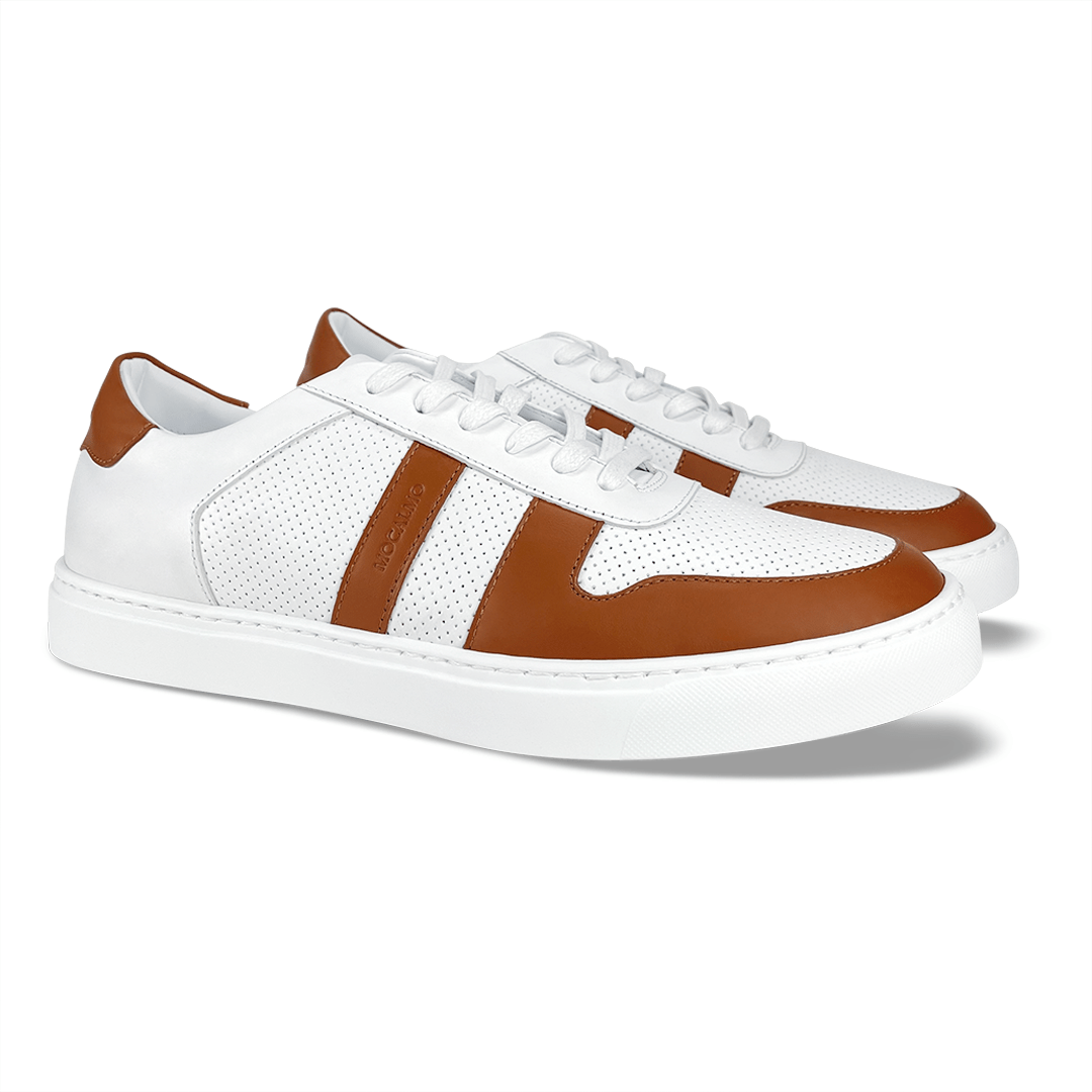 Men's Otello - Light Brown Men's Sneakers by Mocalmo – Don't Panic Shoes