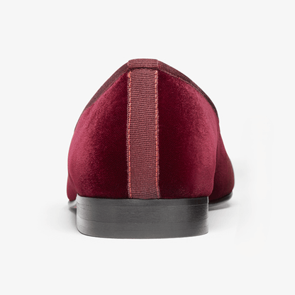 Men's Oxblood Velvet Slipper Ii Men's Footwear by Del Toro Shoes – Don't Panic Shoes