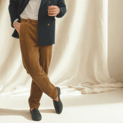 Men's Pine Suede Milano Loafer Men's Footwear by Del Toro Shoes – Don't Panic Shoes