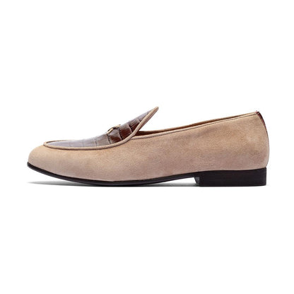 Men's Sandstone Croc Milano Loafer Men's Footwear by Del Toro Shoes – Don't Panic Shoes