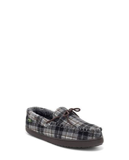 Men's Sumner Plaid Slipper - Gray Slippers by Western Chief Men's – Don't Panic Shoes