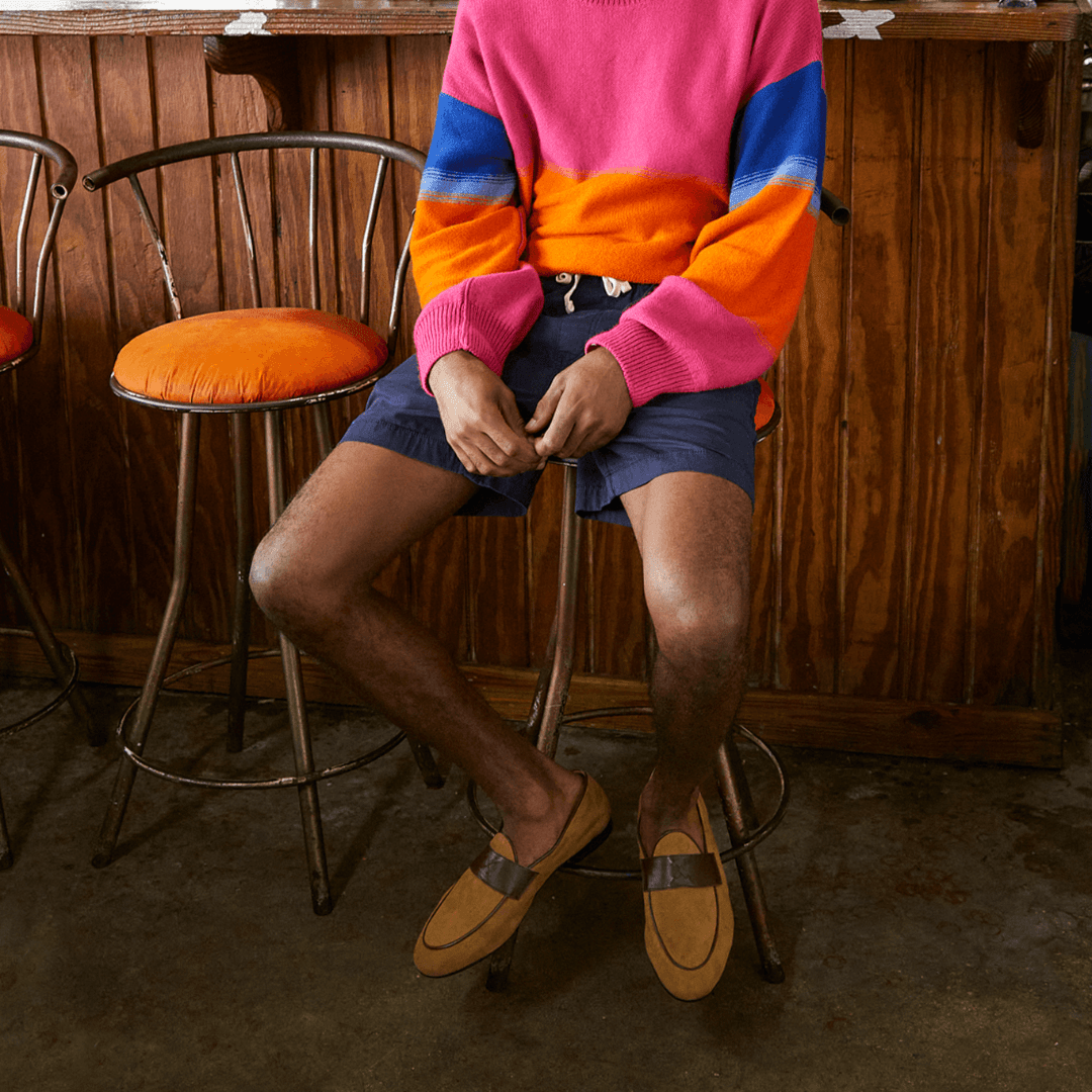 Men's Tan Suede Centesimo Men's Footwear by Del Toro Shoes – Don't Panic Shoes