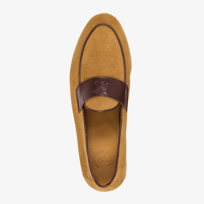 Men's Tan Suede Centesimo Men's Footwear by Del Toro Shoes – Don't Panic Shoes