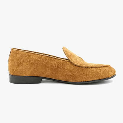 Men's Tan Textured Suede Milano Loafer Men's Footwear by Del Toro Shoes – Don't Panic Shoes