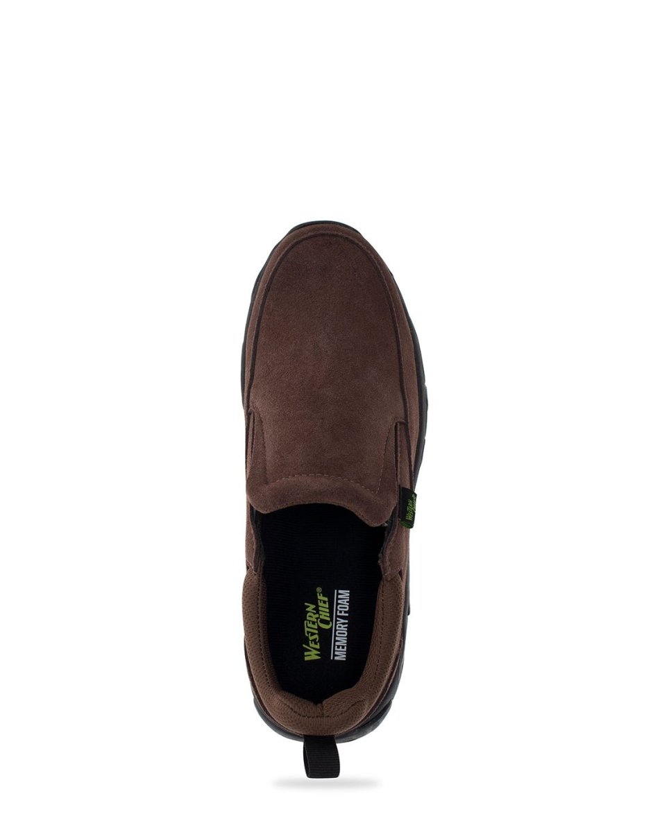 Men's Townsend Slip On - Mocha Shoes by Western Chief Men's – Don't Panic Shoes
