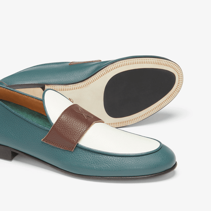 Men's Tri - Tone Leather Centesimo Men's Footwear by Del Toro Shoes – Don't Panic Shoes