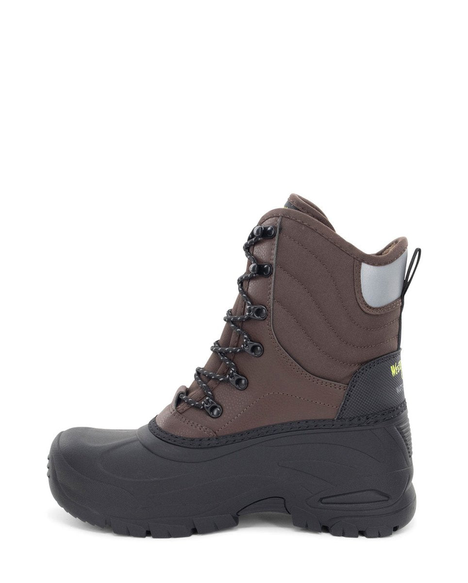Men's Yukon Mid Cold Weather Boot - Brown Snow Boots by Western Chief Men's – Don't Panic Shoes