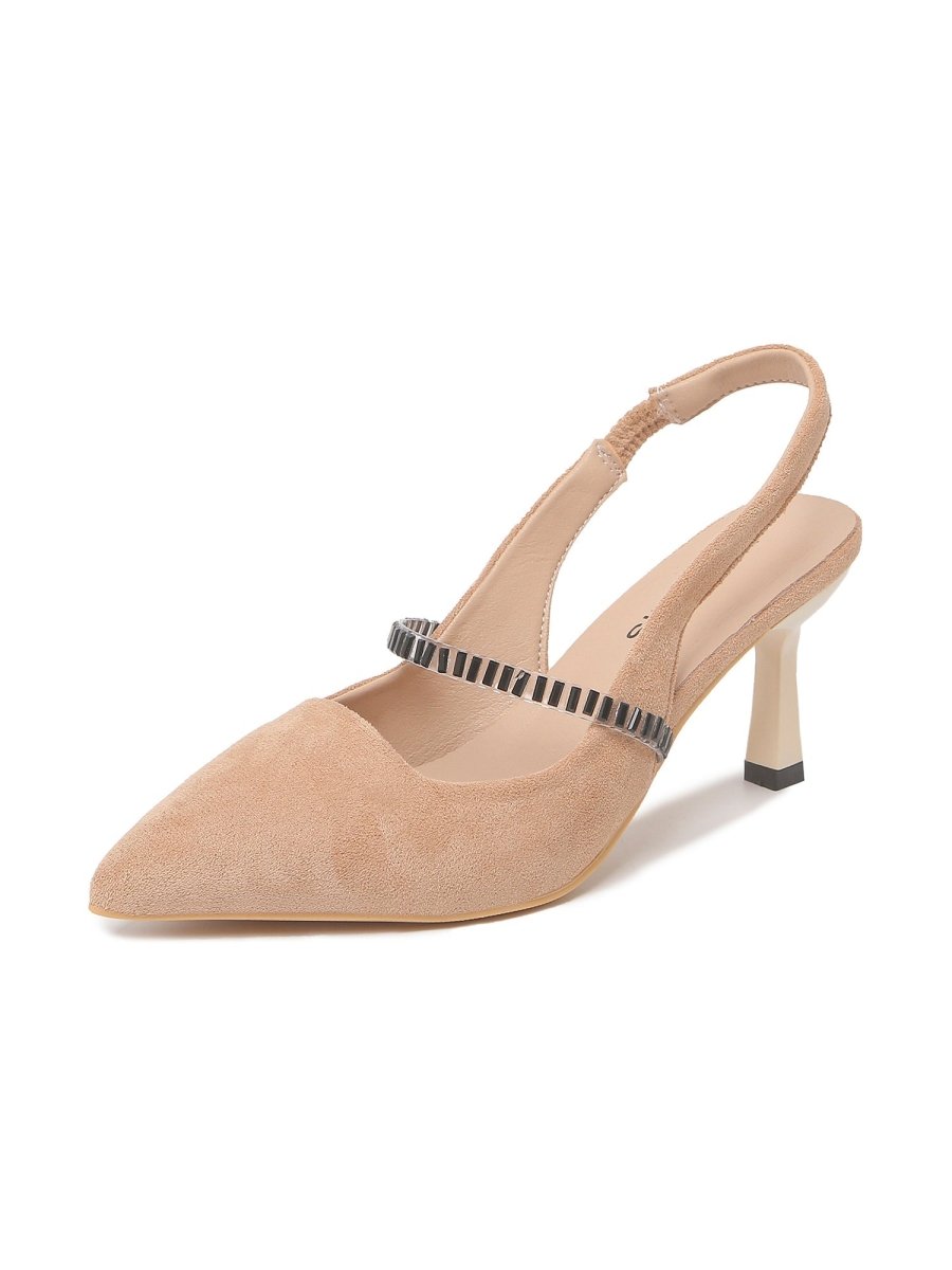 Mercury | Nude Heels by J.Adams – Don't Panic Shoes