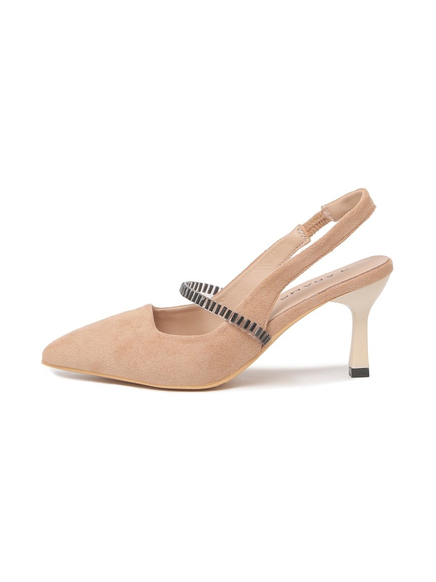 Mercury | Nude Heels by J.Adams – Don't Panic Shoes