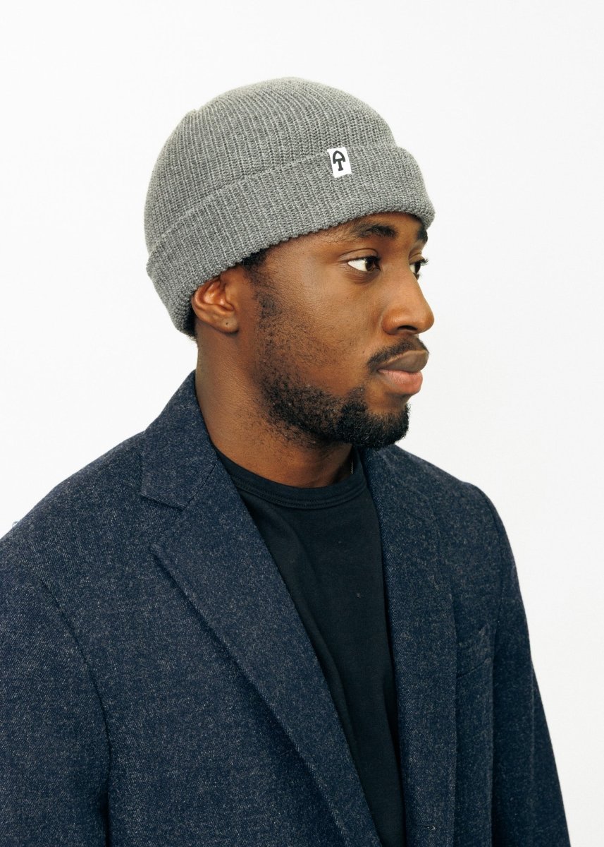 Merino Cardigan Stitch Beanie Merino Wool Lightweight Accessories by American Trench – Don't Panic Shoes