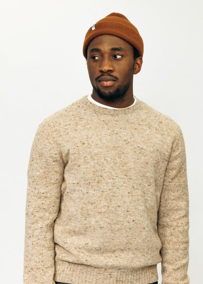 Merino Cardigan Stitch Beanie Merino Wool Lightweight Accessories by American Trench – Don't Panic Shoes