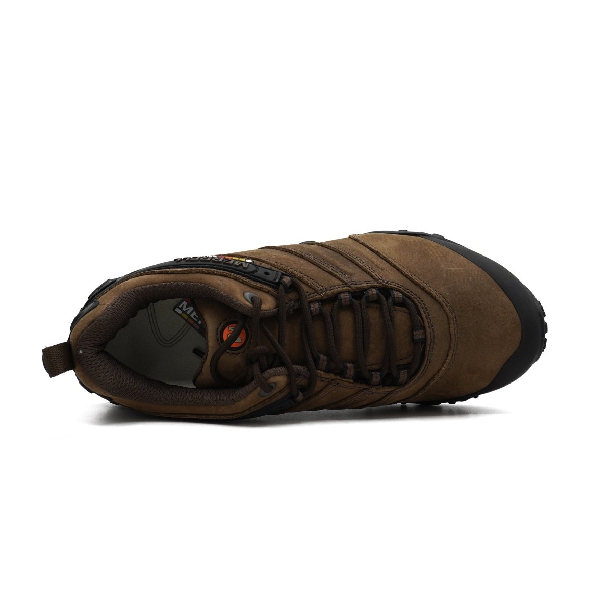 Merrell Cham Ii Ltr Men’S Leather Trail Shoe Casual Comfort Coffee Bracken J524205 Footwear by Merrell – Don't Panic Shoes