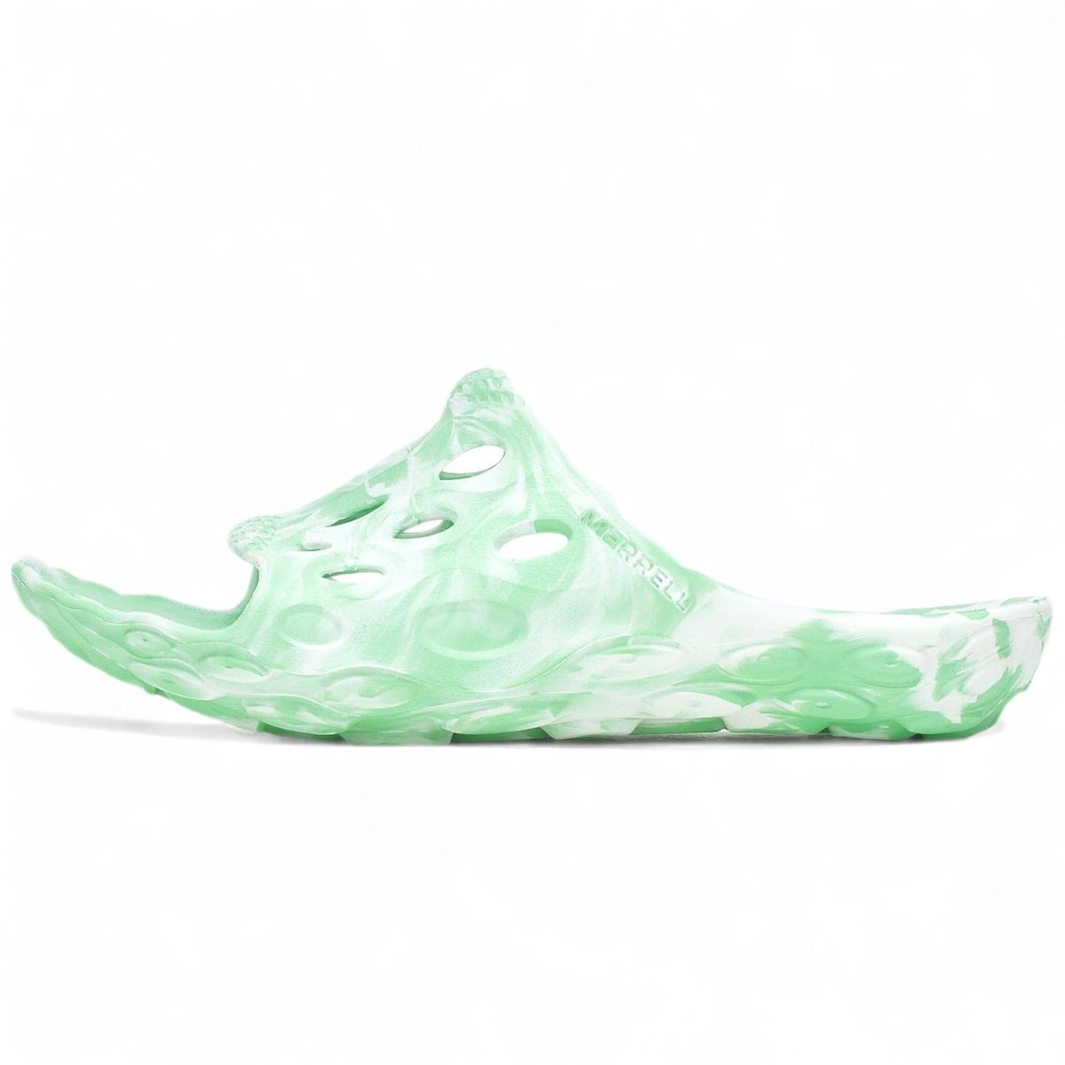 Merrell Hydro Slide Men’S Mint Slide Sandal Water Friendly Quick Dry Pool Beach J003979 Footwear by Merrell – Don't Panic Shoes