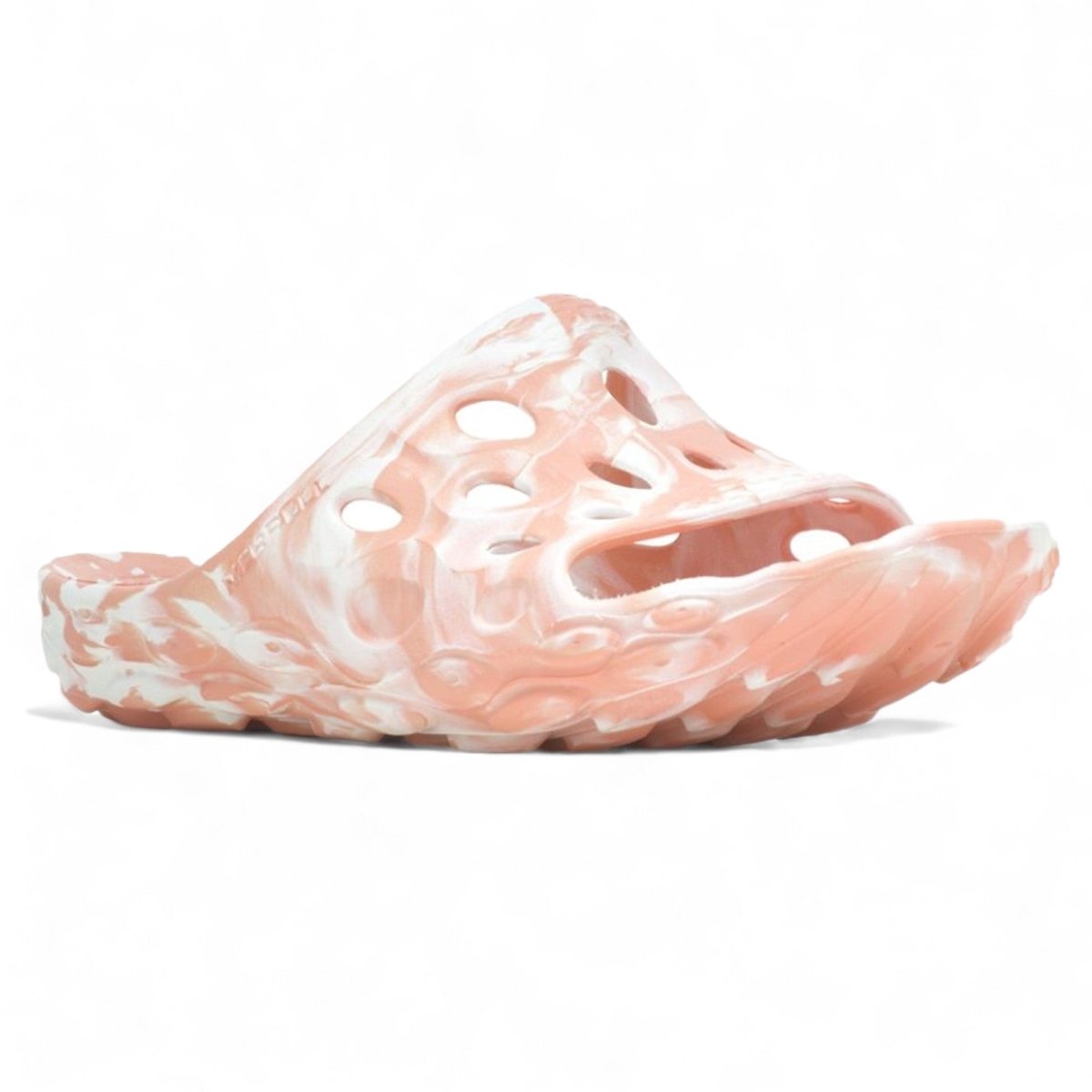 Merrell Hydro Slide Men's Peach Lightweight Quick Dry Comfort Footbed Outdoor Pool Beach Sandal J004406 Footwear by Merrell – Don't Panic Shoes