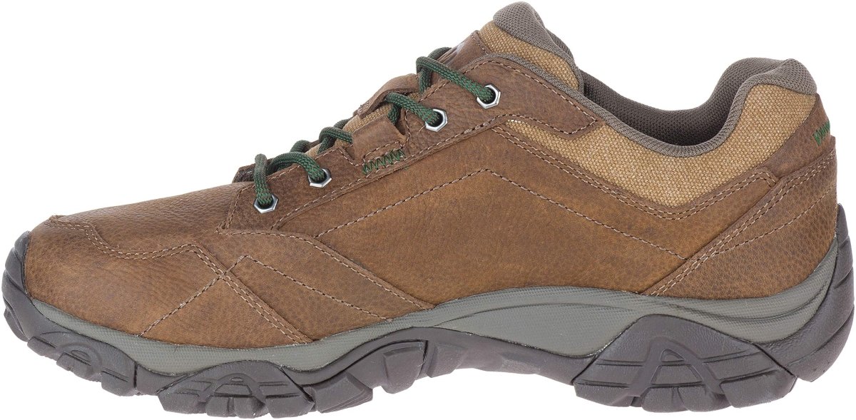 Merrell Moab Adventure Lace Men’S Earth Green Hiking Shoe J000447 Durable Trail Footwear Footwear by Merrell – Don't Panic Shoes