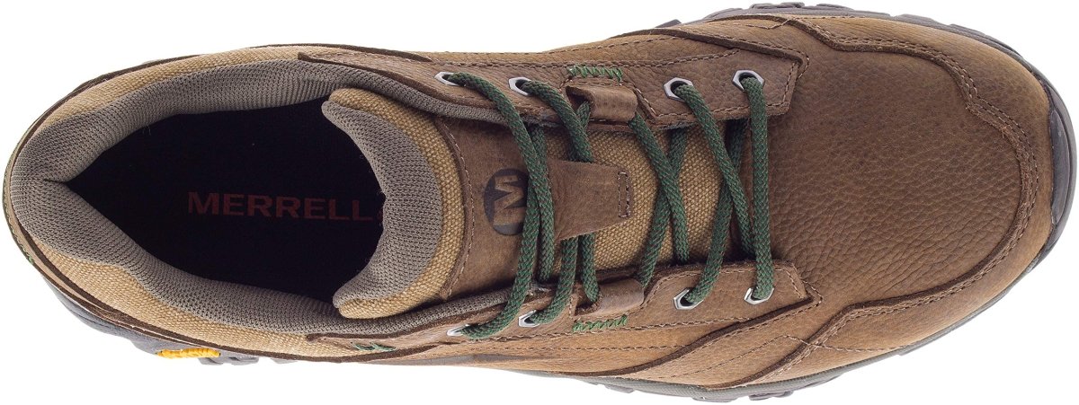 Merrell Moab Adventure Lace Men’S Earth Green Hiking Shoe J000447 Durable Trail Footwear Footwear by Merrell – Don't Panic Shoes