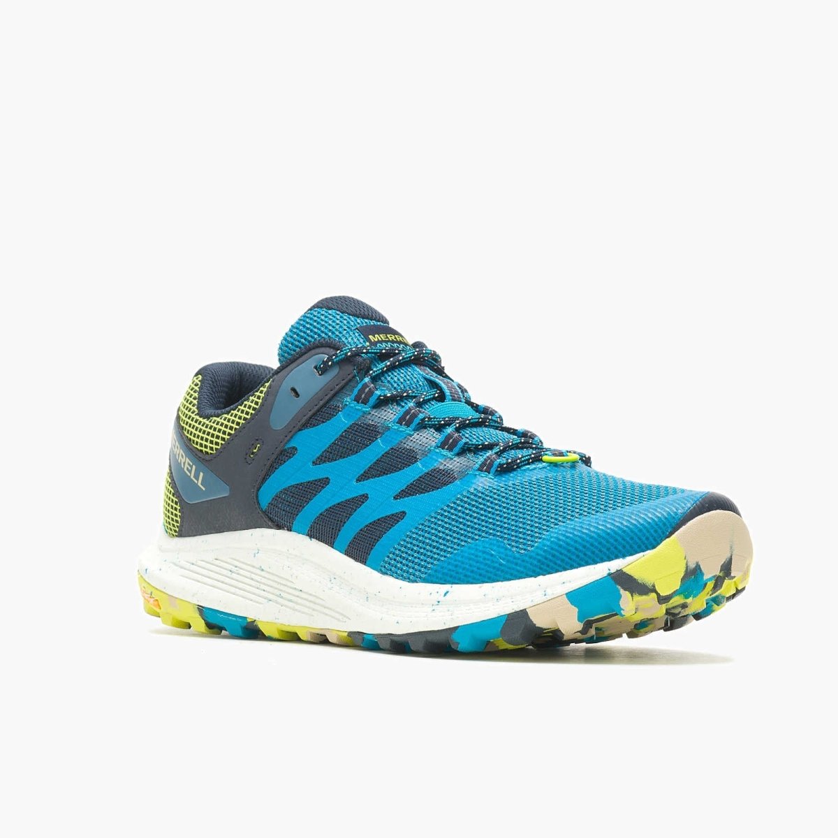 Merrell Nova 3 Men’S Lightweight Trail Running Performance Shoe Comfort Tahoe J067691 Footwear by Merrell – Don't Panic Shoes