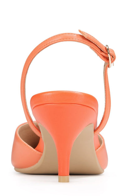 Mia Slingback Apricot by Vaila Shoes – Don't Panic Shoes