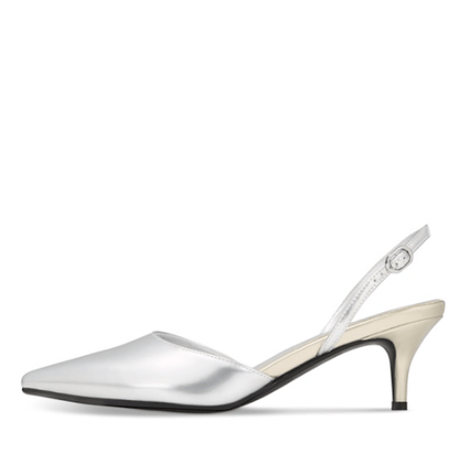 Mia Slingback Metallic by Vaila Shoes – Don't Panic Shoes