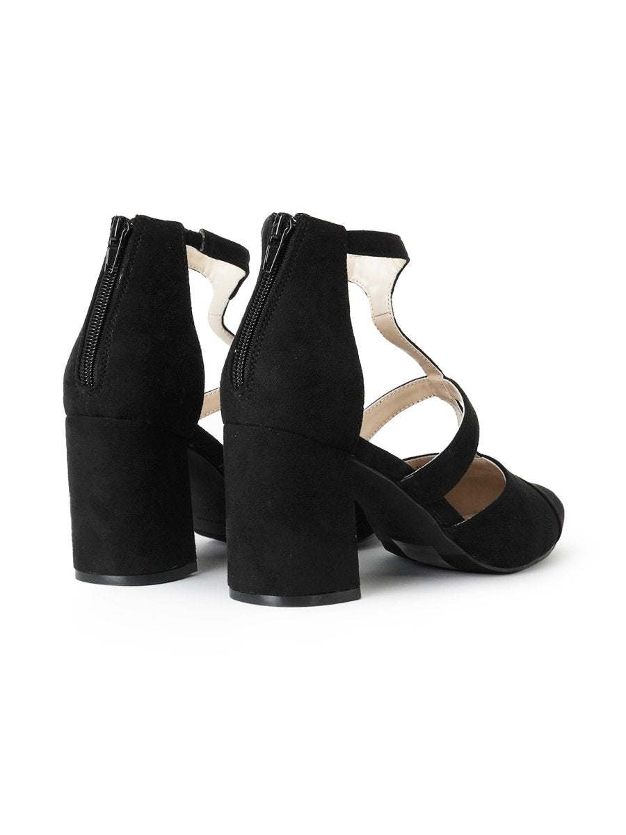 Michelle | Black Heels by J.Adams – Don't Panic Shoes