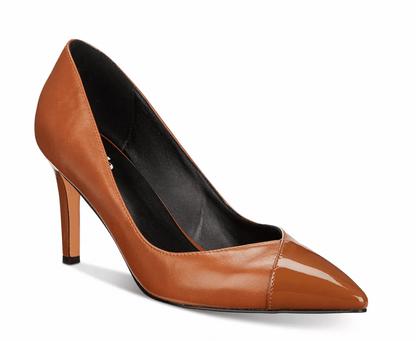 Michelle Pumps Coffee Shoes by Vaila Shoes – Don't Panic Shoes
